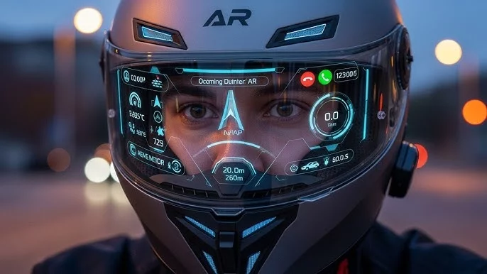 Casco con realidad aumentada: ¿el futuro del equipamiento en ruta?