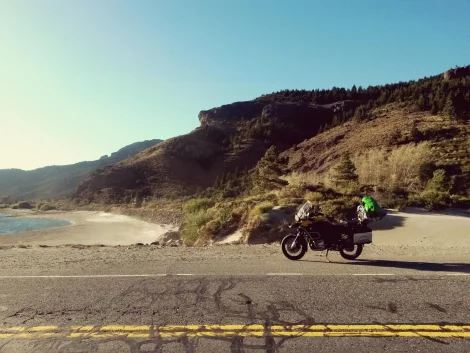 Ruta en moto por el Teide
