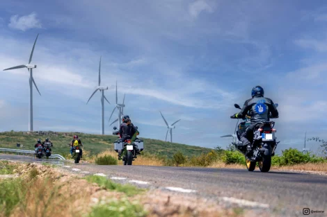Ruta en moto Sierra Oeste de Madrid